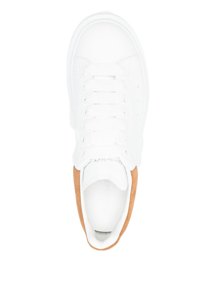 Alexander McQueen Flat shoes White Tan Fab Oth Mat
