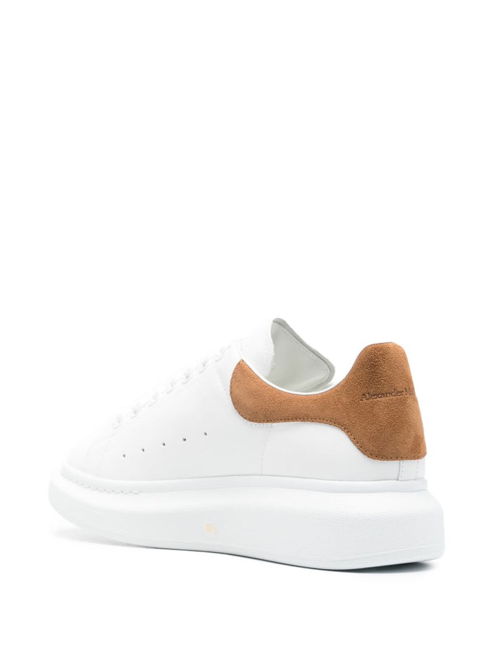 Alexander McQueen Flat shoes White Tan Fab Oth Mat