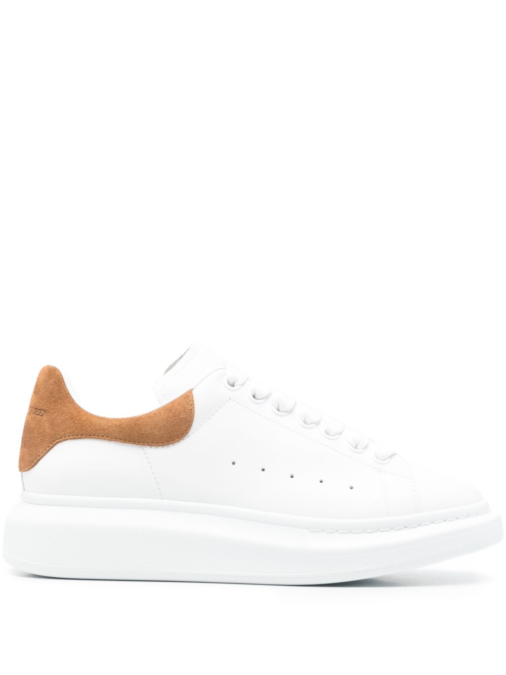 Alexander McQueen Flat shoes White Tan Fab Oth Mat