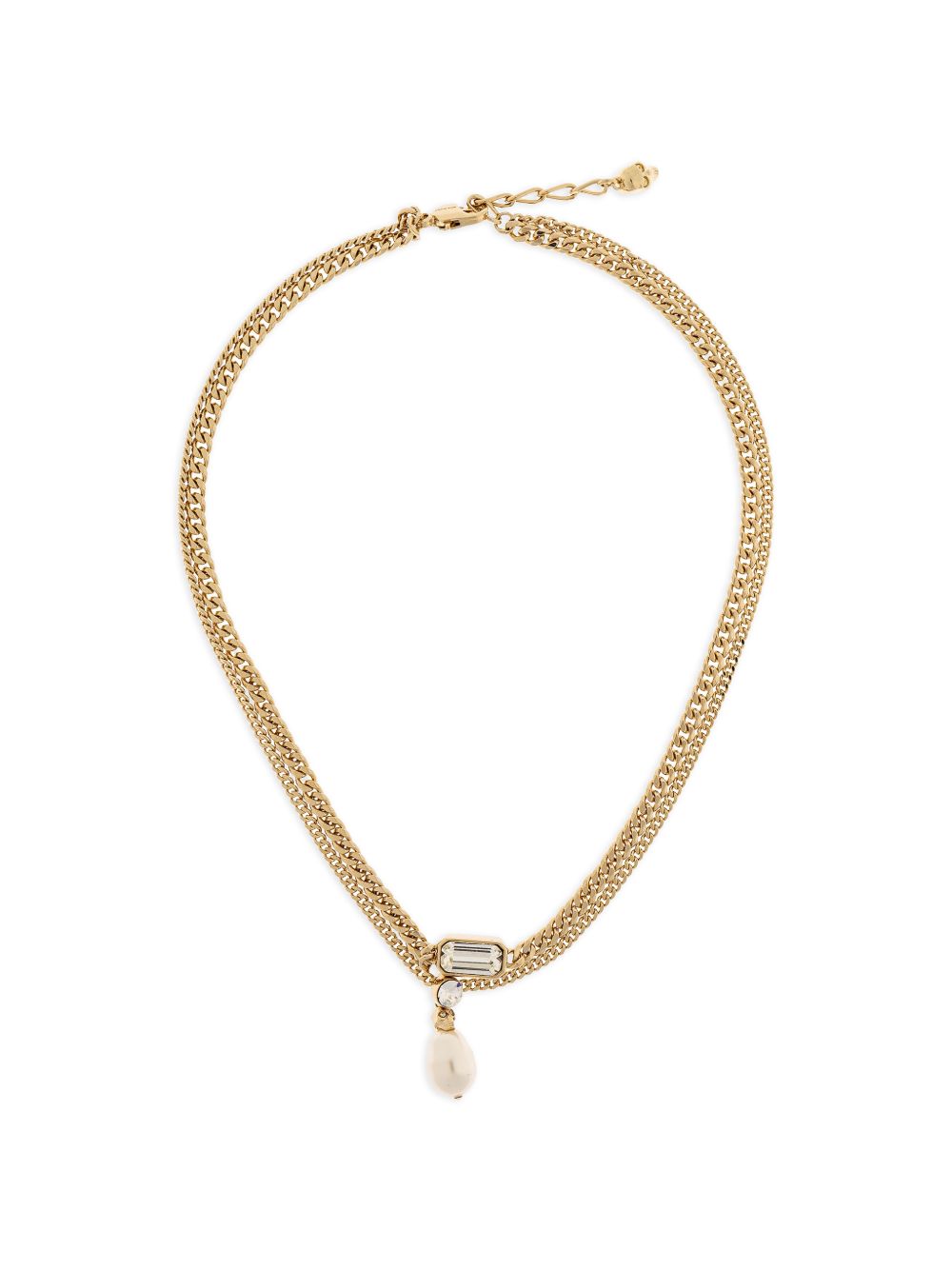 Alexander McQueen Bijoux Pearl, Strass