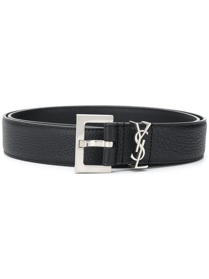 Saint Laurent Belts Black