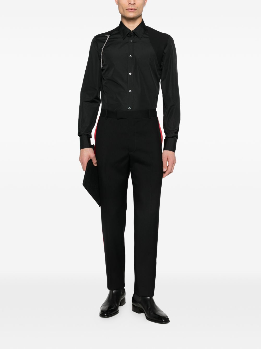 Alexander Mcqueen Shirts Black