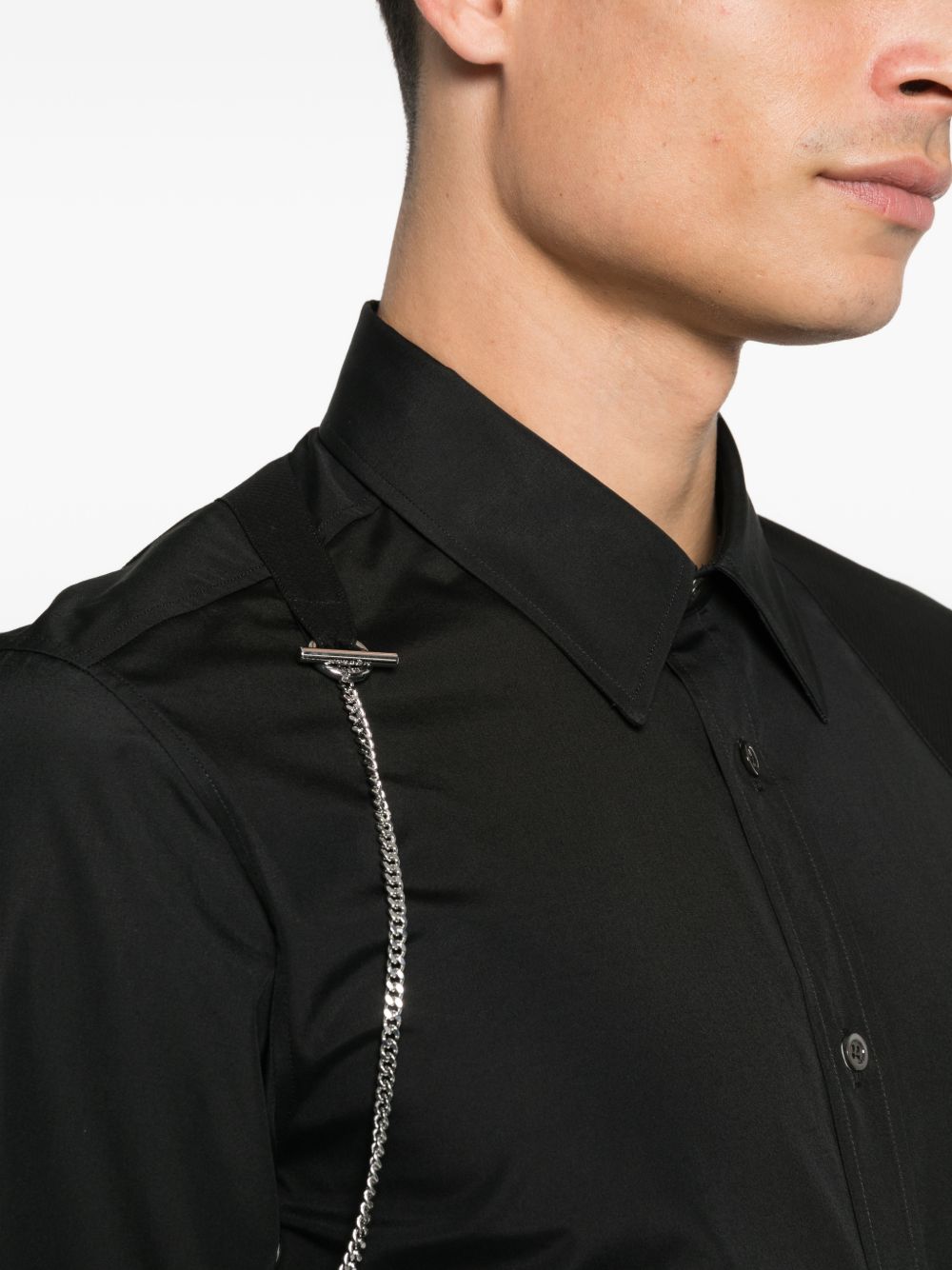 Alexander Mcqueen Shirts Black