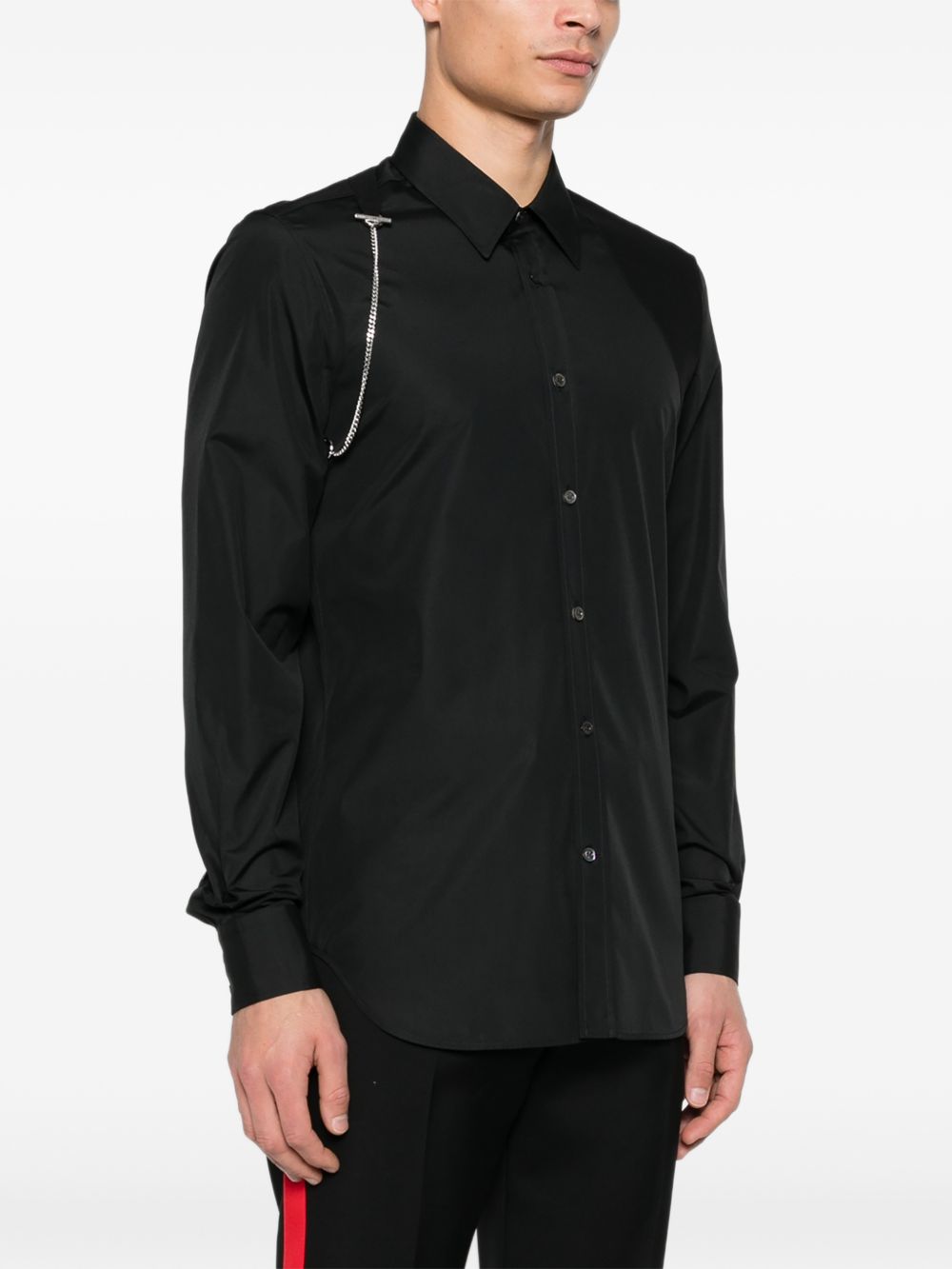 Alexander Mcqueen Shirts Black