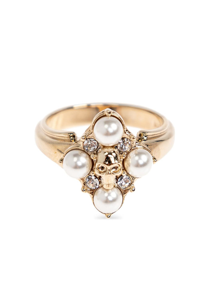 Alexander McQueen Bijoux Pearl, Strass