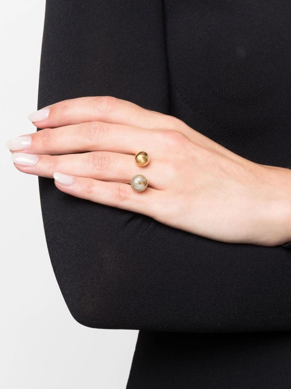 Saint Laurent Bijoux Gold Brass