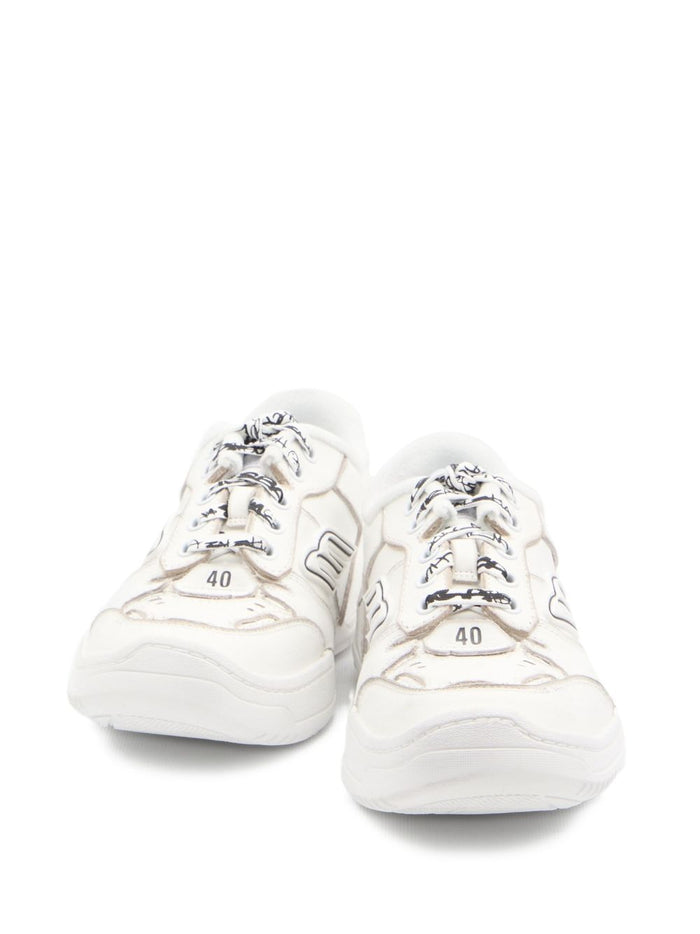 Balenciaga Flat Shoes White