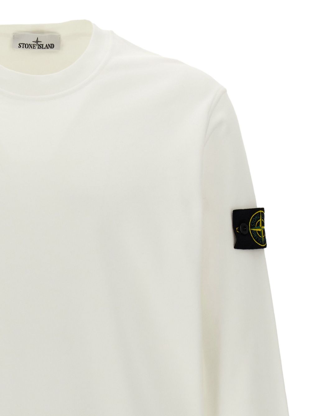 Stone Island Sweaters White