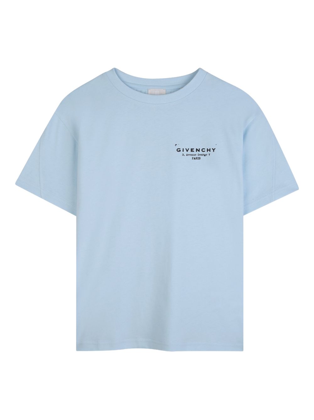 GIVENCHY KIDS T-shirts and Polos Blu Cielo