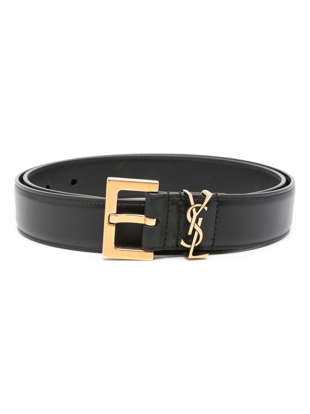 Saint Laurent Belts Black