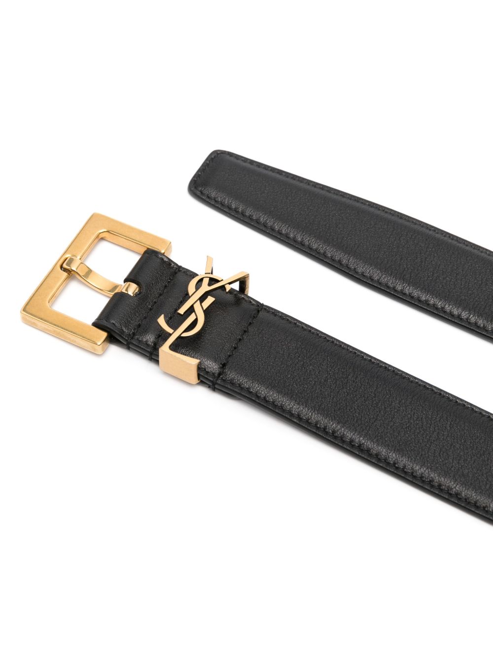 Saint Laurent Belts Black