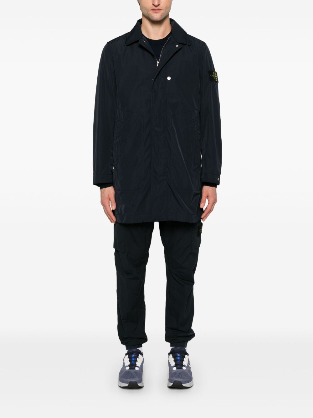 Stone Island Trousers Blue Co Ea