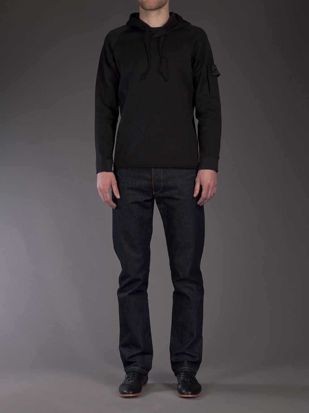 Stone Island Sweaters Black