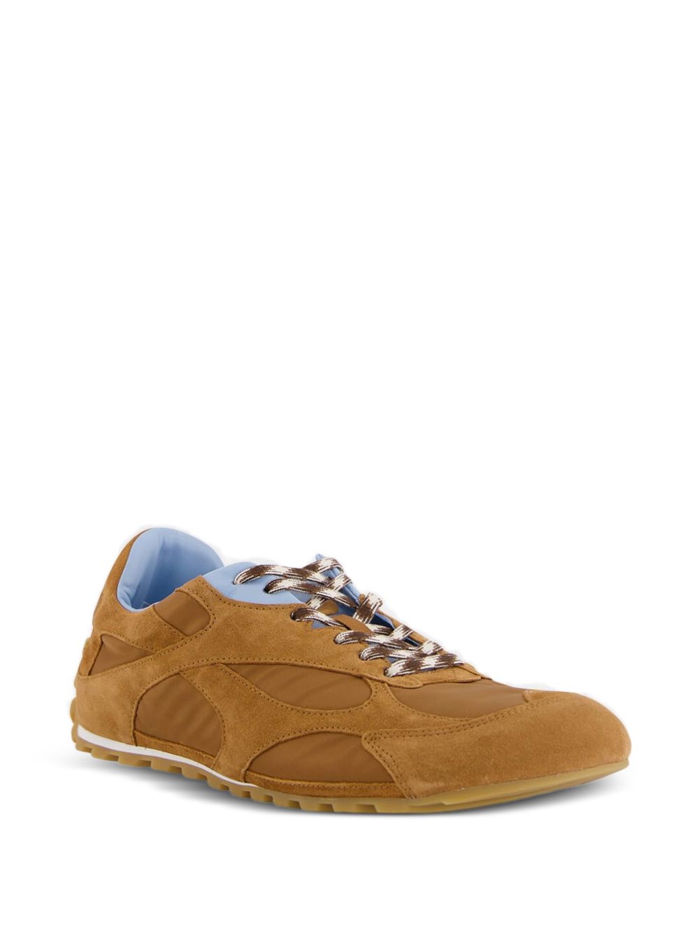 Bottega Veneta Flat shoes New Amber/iceberg Lea+rubber Sole