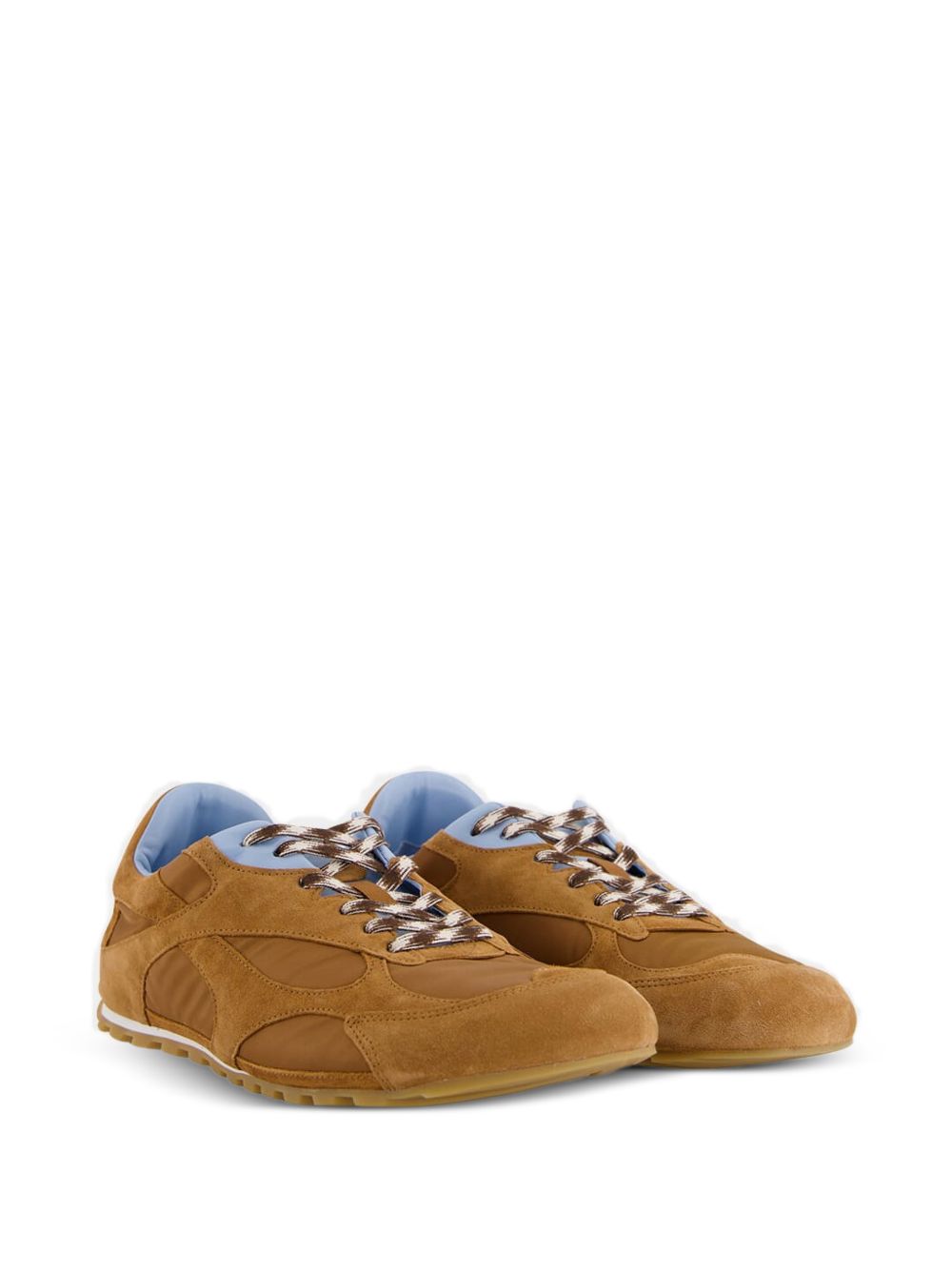 Bottega Veneta Flat shoes New Amber/iceberg Lea+rubber Sole