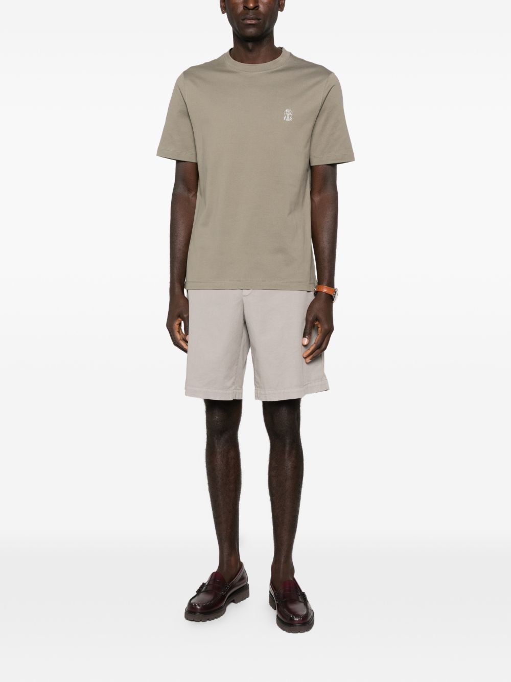 Brunello Cucinelli Sweaters New Kaky+off White