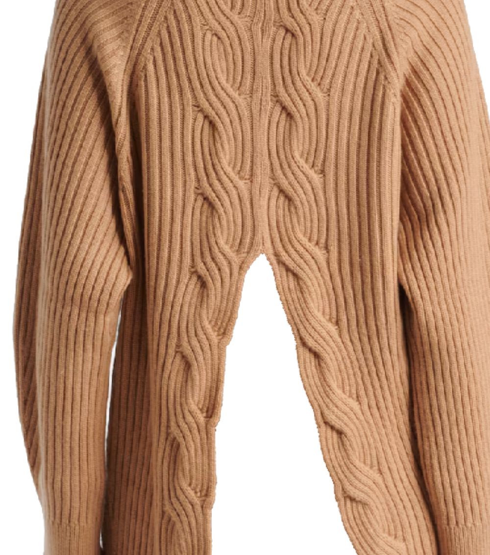 Max Mara Sweaters Camel