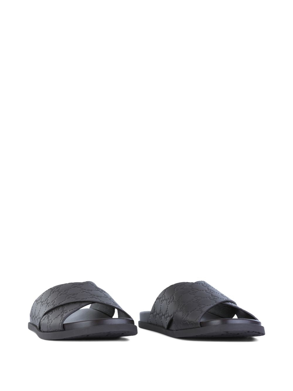 Gucci Flat shoes Cocoa Lea