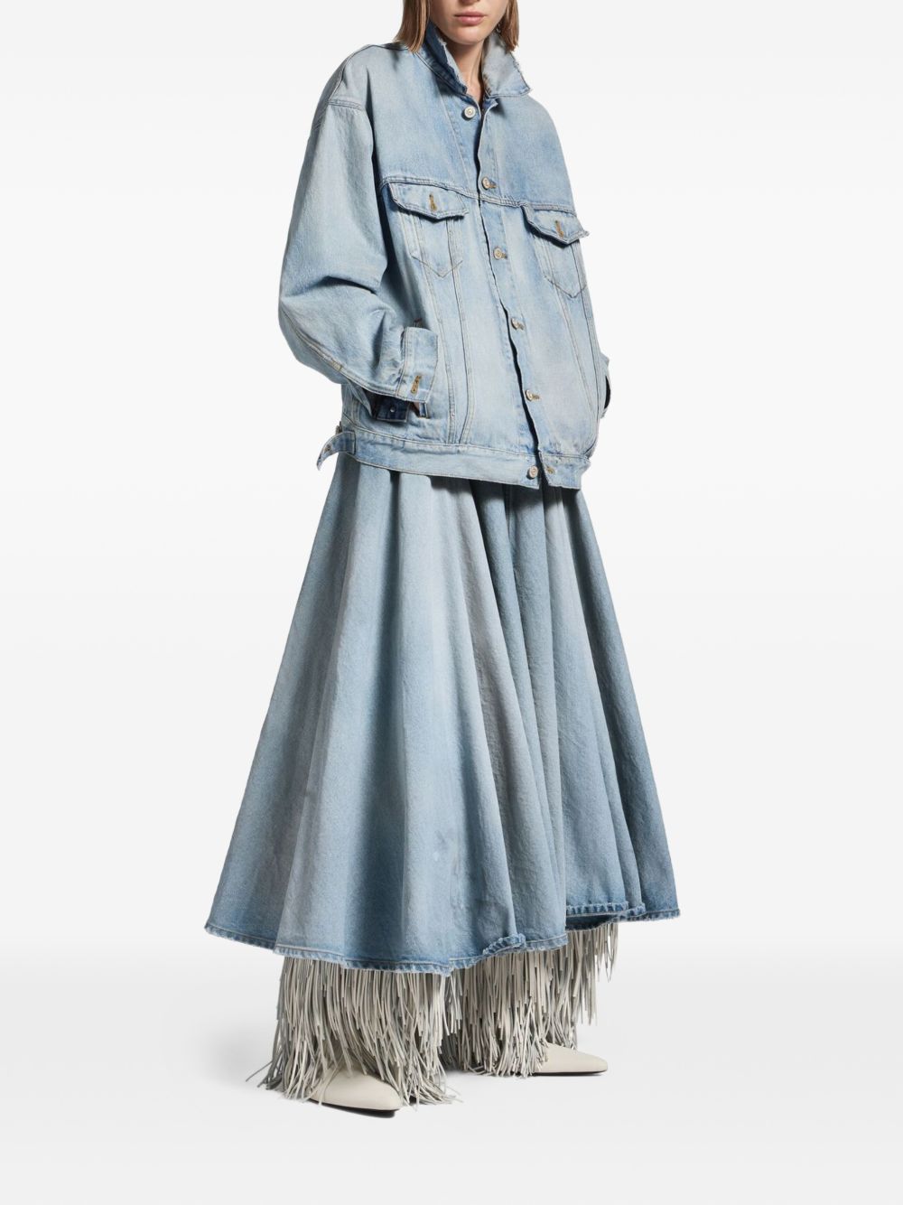 Balenciaga Skirts Light Blue