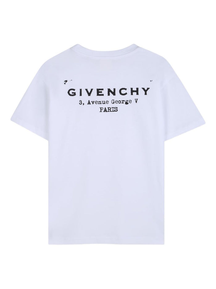 Givenchy Kids T-Shirts And Polos White