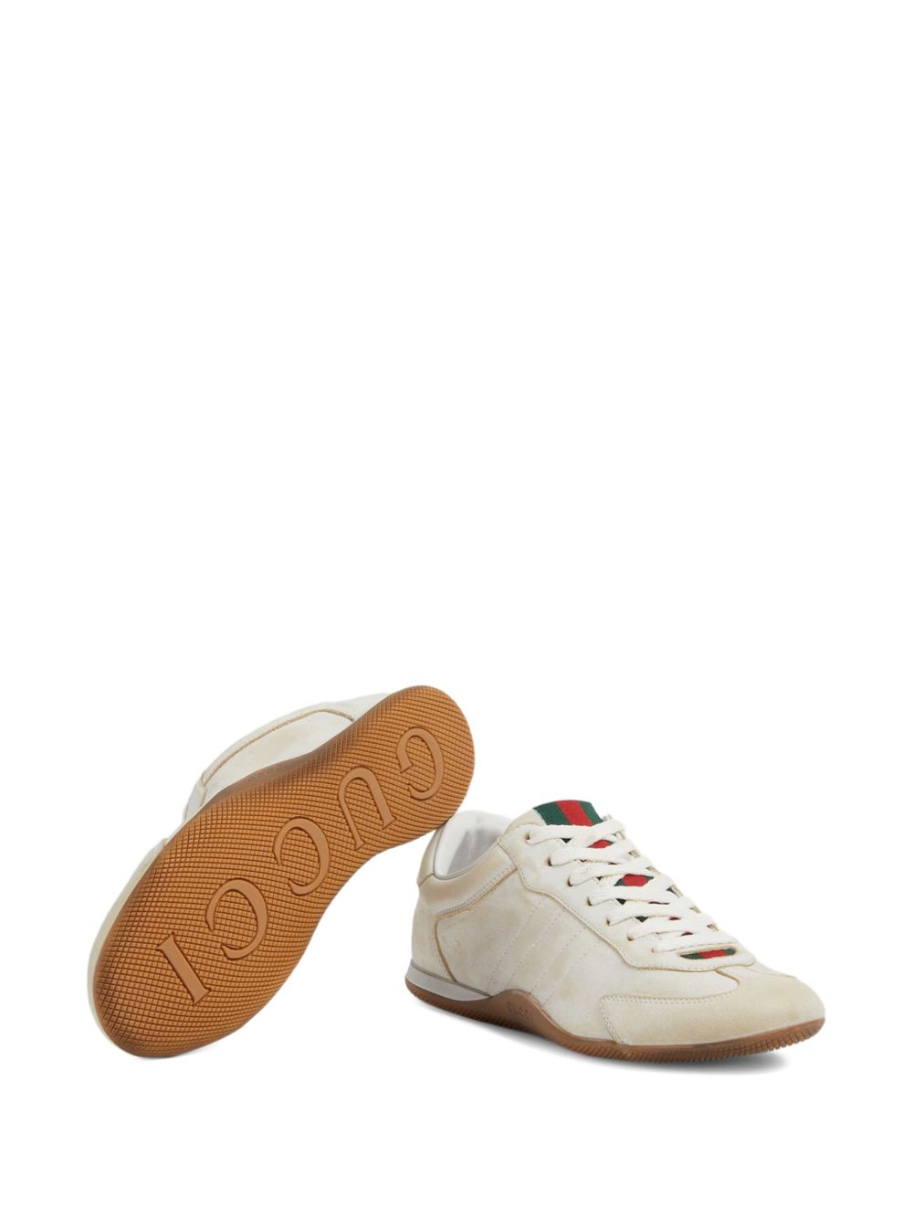 Gucci Flat Shoes White
