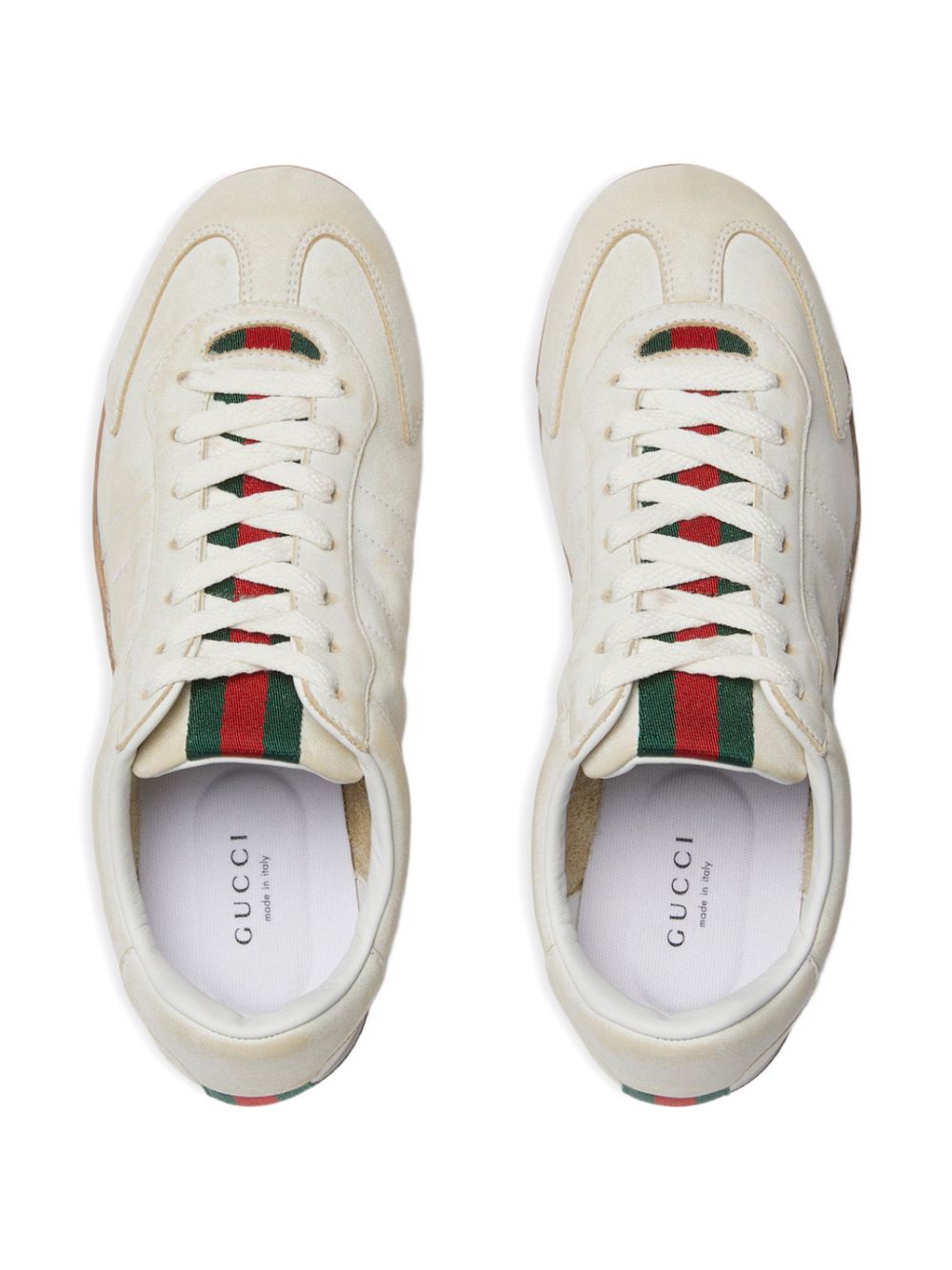 Gucci Flat Shoes White