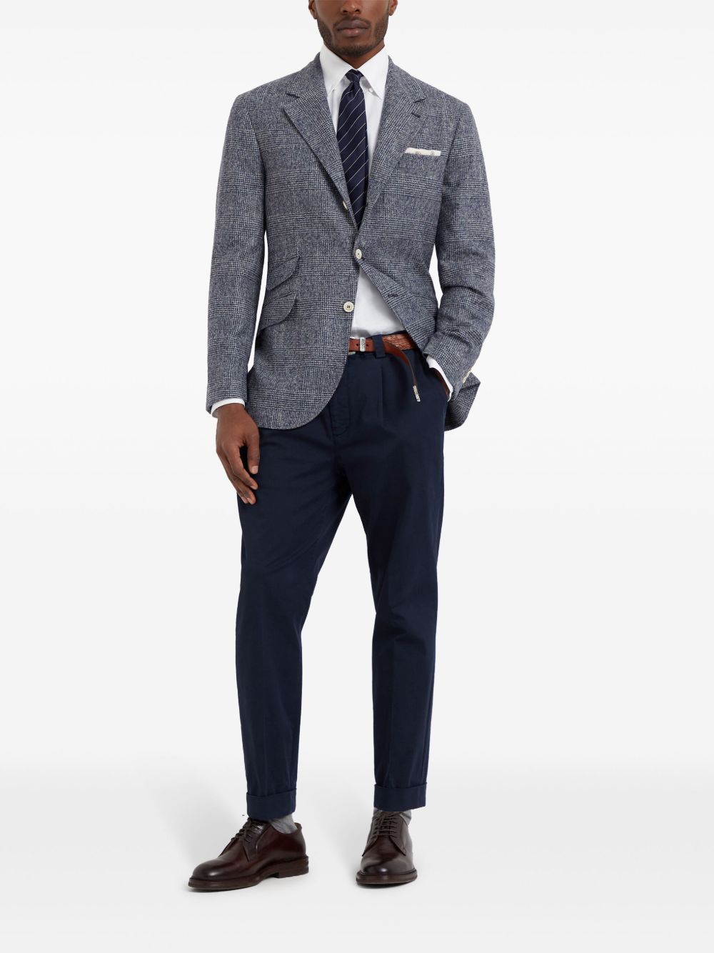Brunello Cucinelli Trousers Blue Co Ea