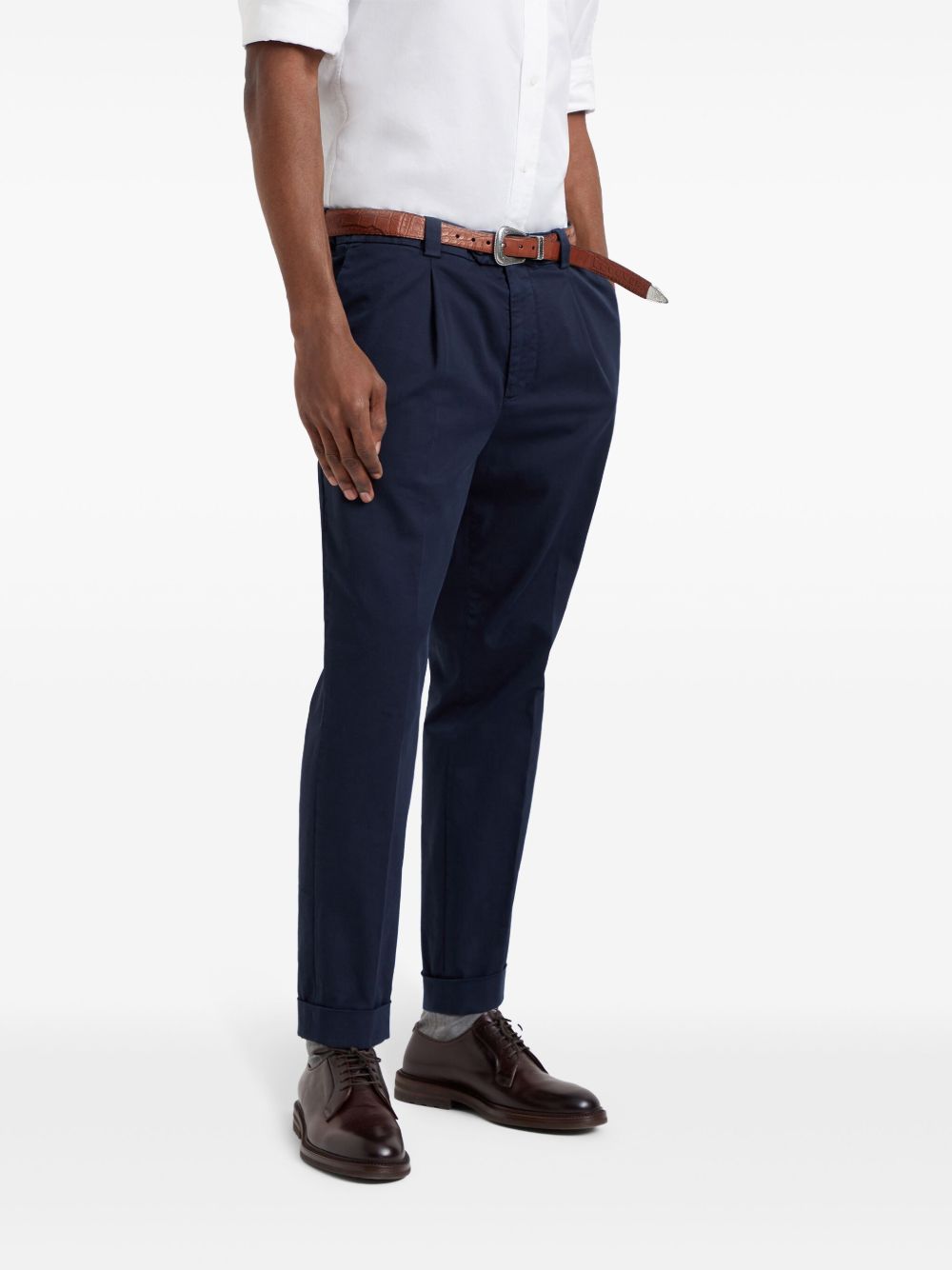 Brunello Cucinelli Trousers Blue Co Ea
