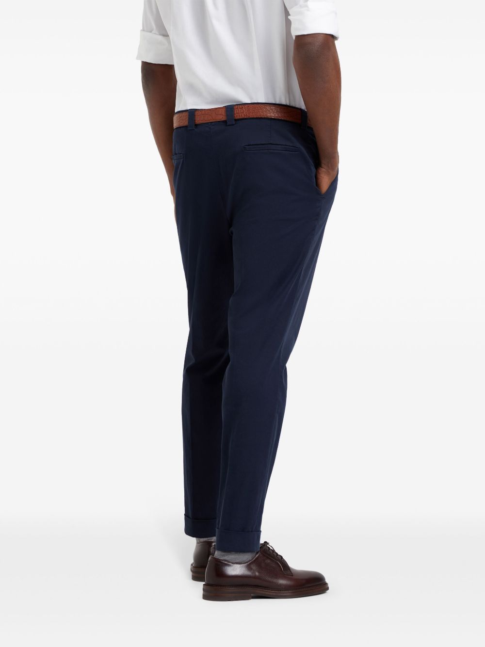 Brunello Cucinelli Trousers Blue Co Ea