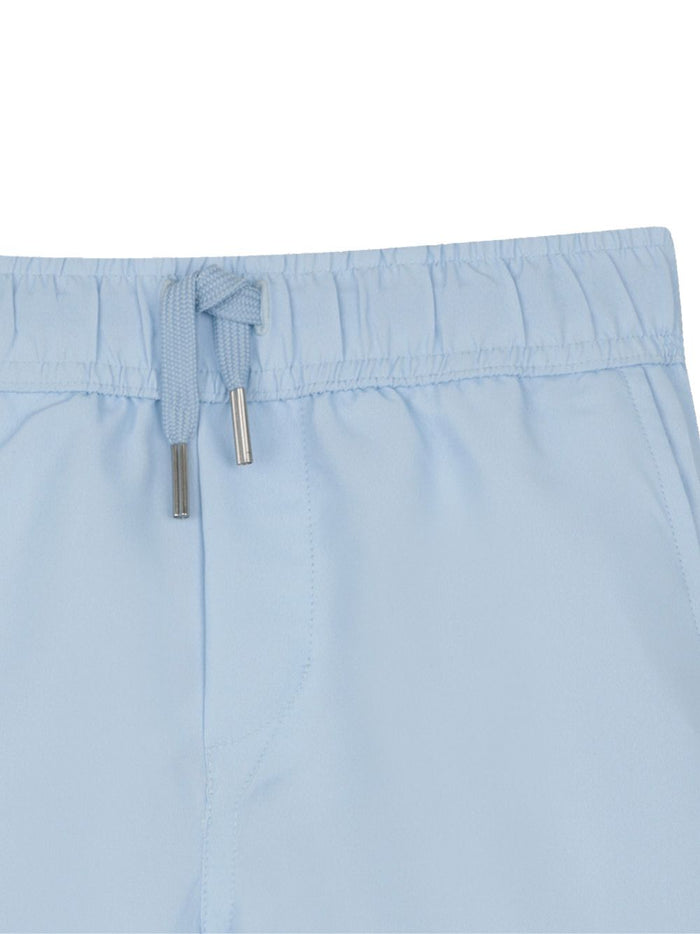 Givenchy Kids Shorts Blu Cielo