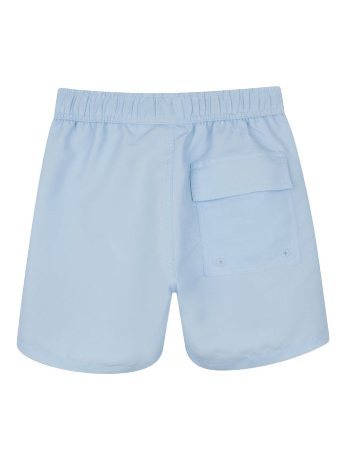 Givenchy Kids Shorts Blu Cielo