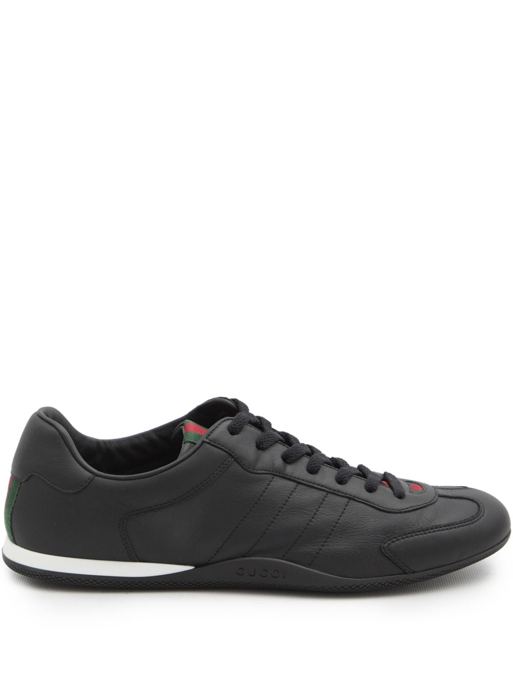Gucci Flat shoes Black Lea Rub Sole