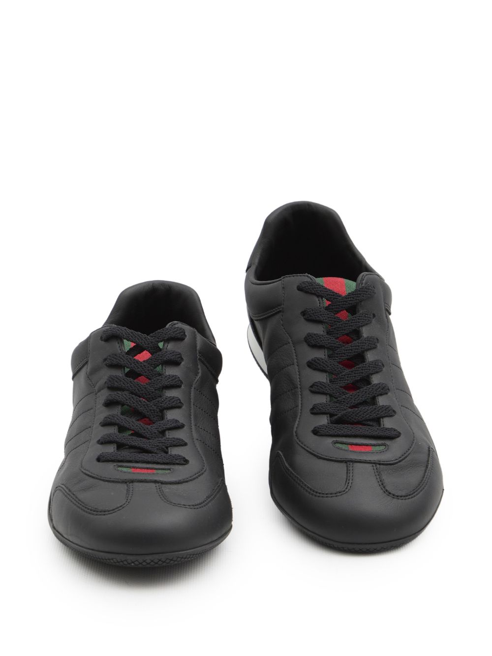 Gucci Flat shoes Black Lea Rub Sole
