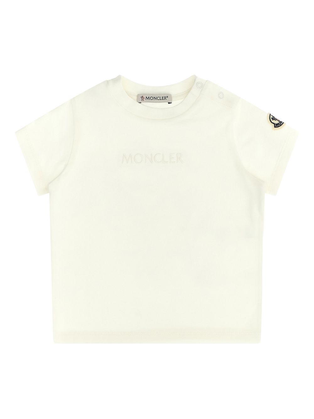 Moncler T-shirts and Polos Ivory