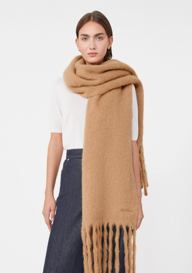 Max Mara Scarfs Camel