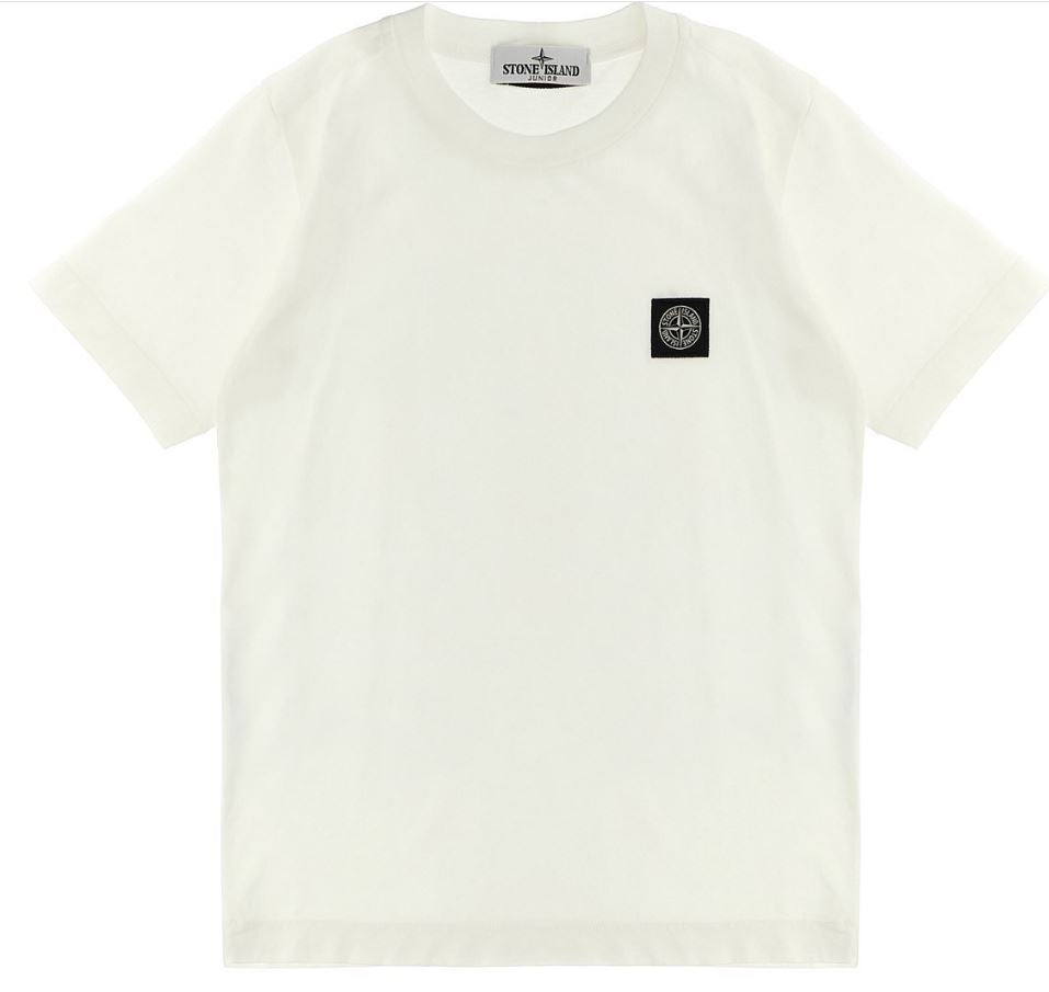Stone Island T-Shirts And Polos White