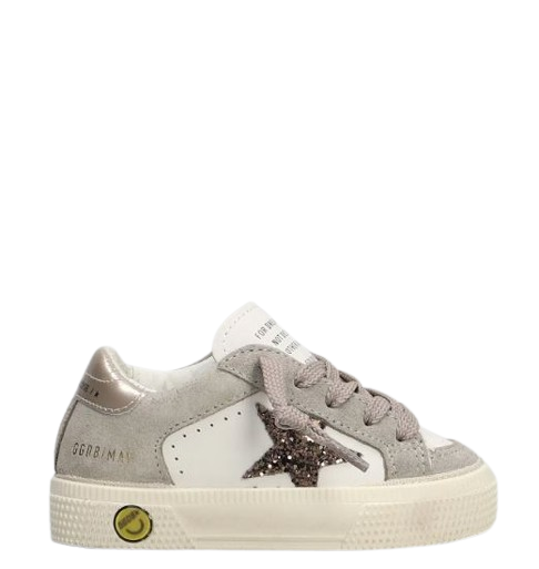 GOLDEN GOOSE KIDS Flat shoes White Taupe Beige