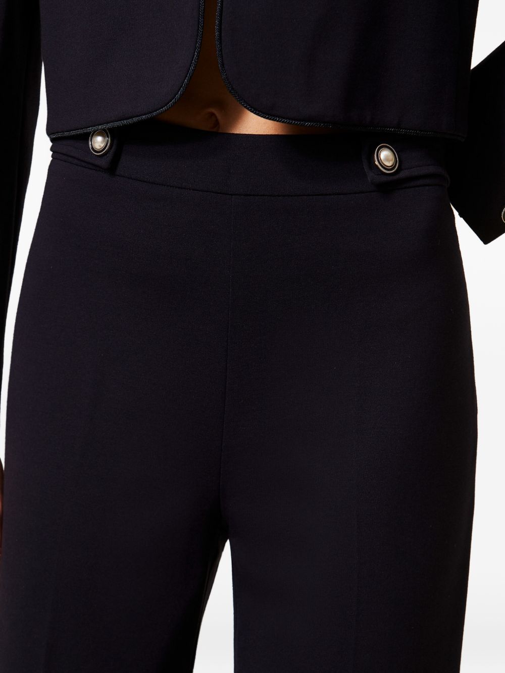Twin-set Trousers Blue Night