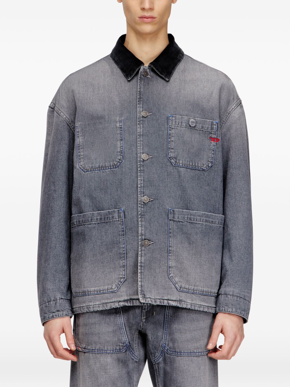 Diesel Sweaters Grey Cotton