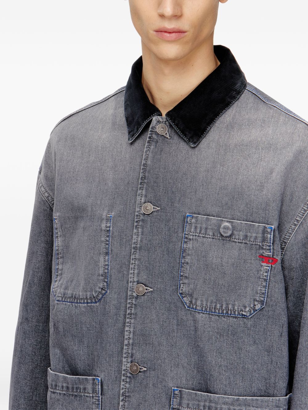Diesel Sweaters Grey Cotton
