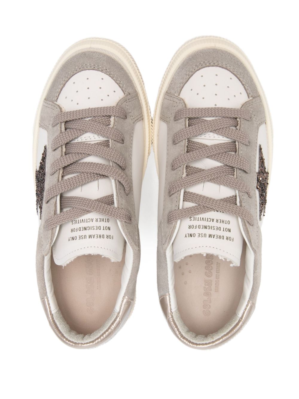 GOLDEN GOOSE KIDS Flat shoes White Taupe Beige