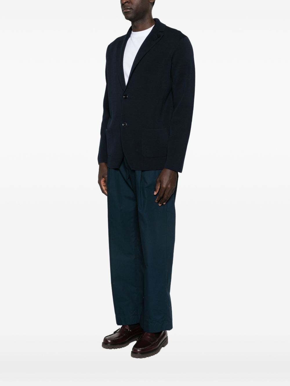 Lardini Jackets Navy Blue