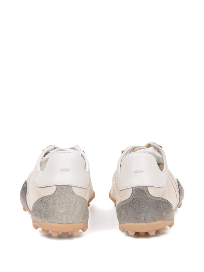 MM6 Maison Margiela Flat shoes Off-white Leather
