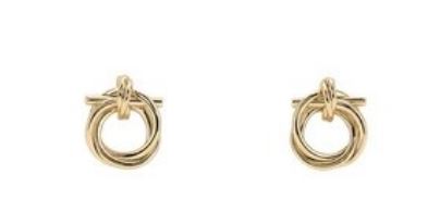 Salvatore Ferragamo Bijoux Golden Brass