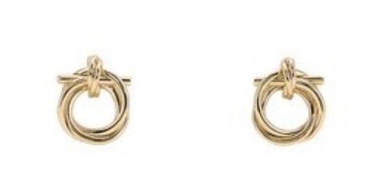 Salvatore Ferragamo Bijoux Golden Brass