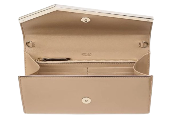 Jimmy Choo Bags Beige Patent Leather