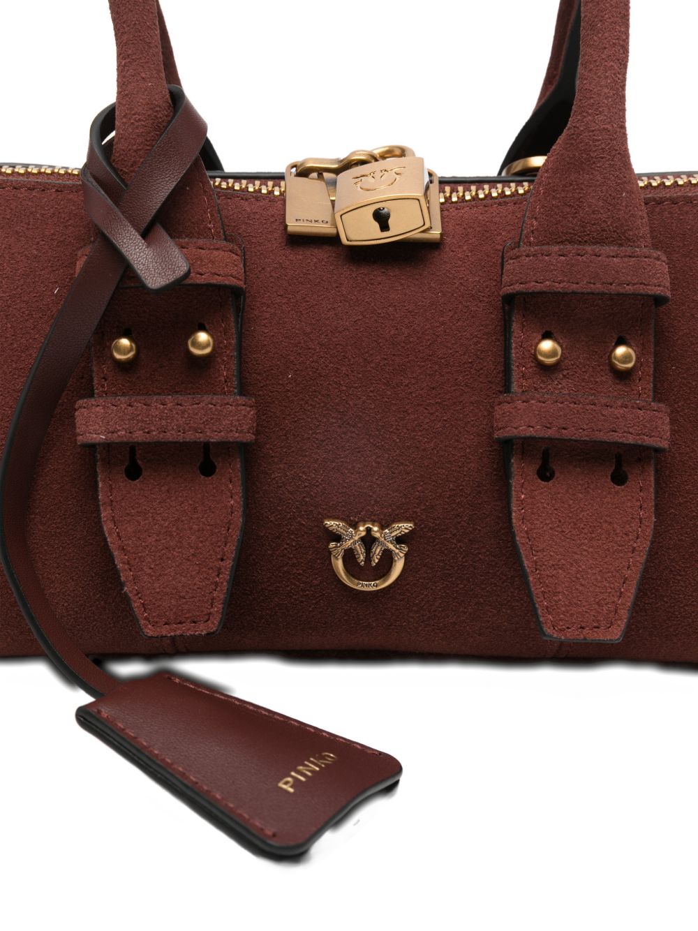 Pinko Bags Burgundy Oro Lea