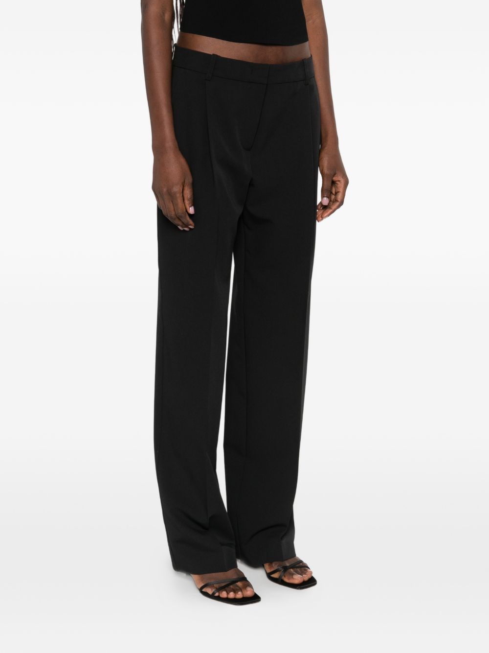 Pinko Trousers Black Pl Vi Ea