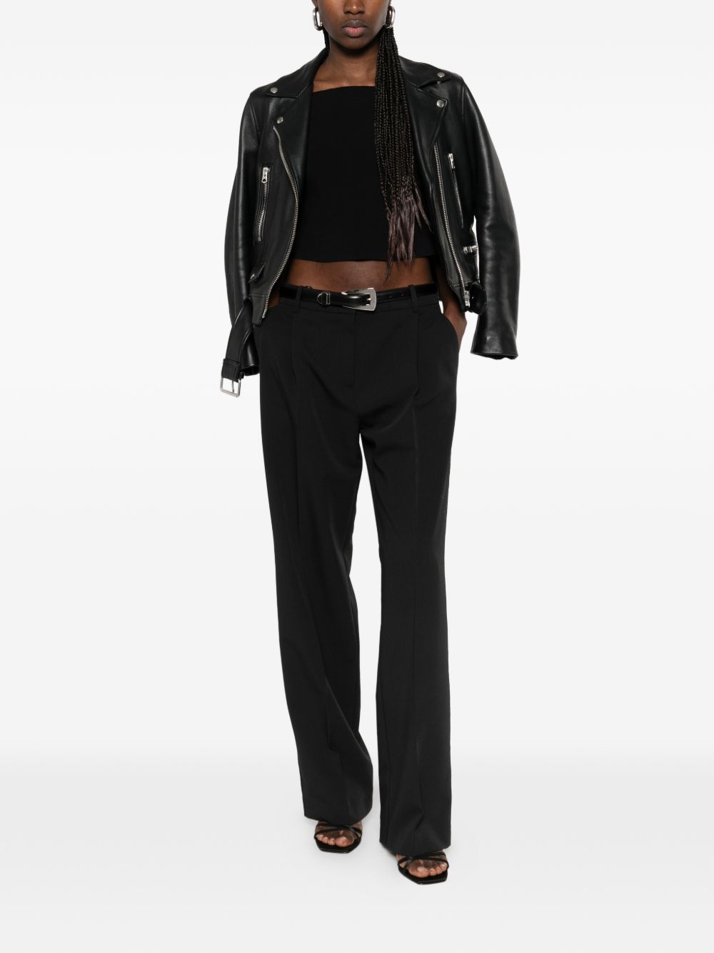 Pinko Trousers Black Pl Vi Ea