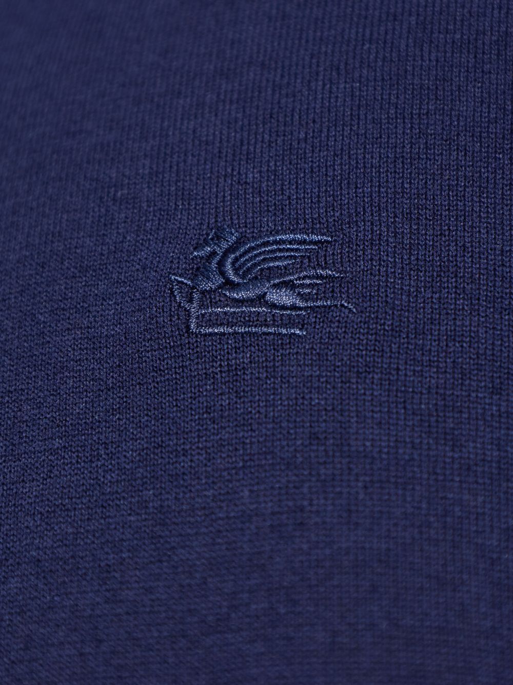 Etro Sweaters Navy Blue